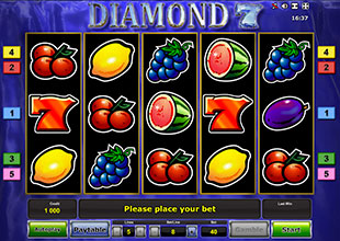 игровой автомат Diamond 7 бесплатно