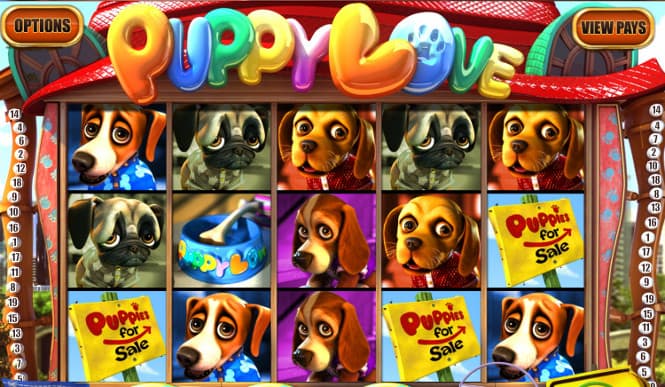 Игровой автомат Puppy Love - Щенячья любовь