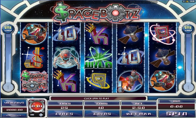 Игровой автомат Space Botz