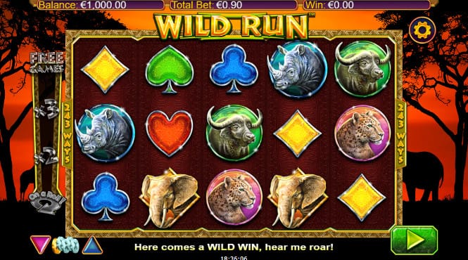 Игровой автомат Wild Run - Безумный бег