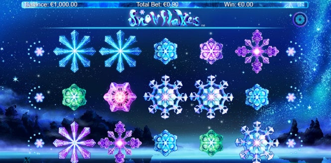 Игровой автомат Snowflakes - Снежинки