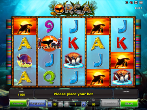 виртуальный игровой автомат Orca