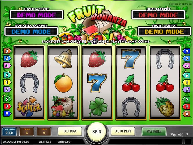 Игровой автомат Fruit Bonanza
