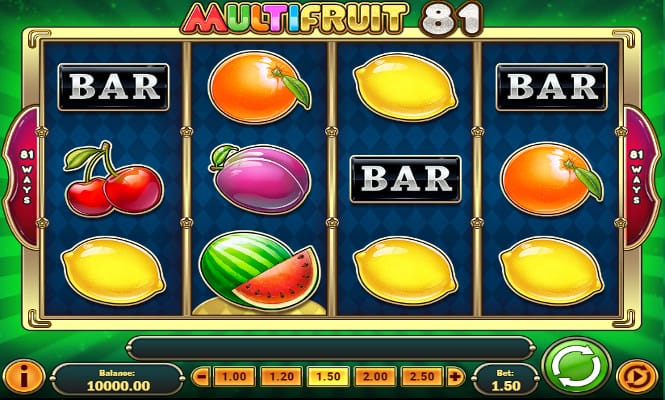 Игровой автомат Multifruit 81