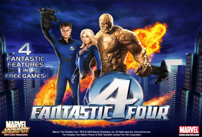 онлайн автомат Fantastic Four