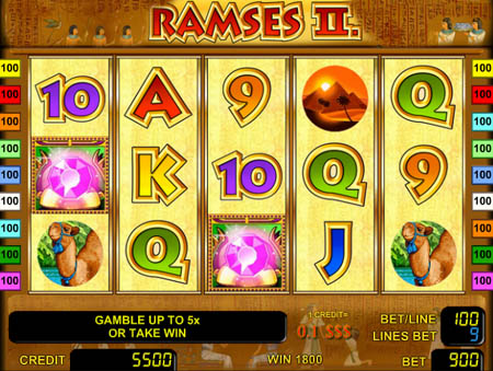 Игровой автомат Рамзес 2 (Ramses 2) играть бесплатно