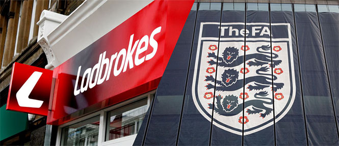 Коммерческие сделки между с Ladbrokes Coral и Футбольной ассоциацией (FA) прекращены