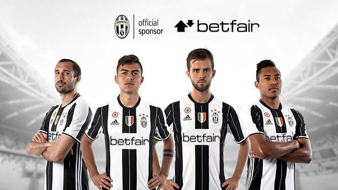 Betfair заключила партнерство с командой Juventus (Ювентус)