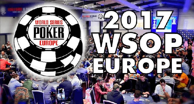 Фестиваль покера WSOPE 2017