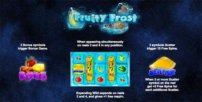 игровой автомат Fruity Frost