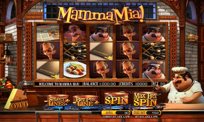 Игровой автомат Mamma Mia - Мама Миа