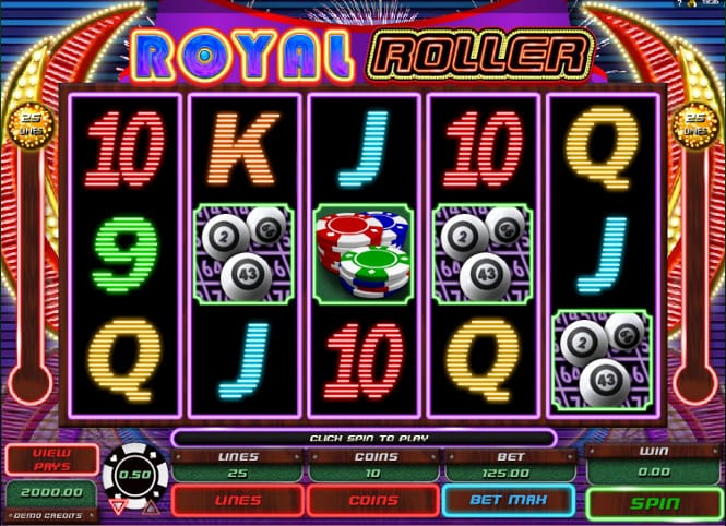 Бесплатный игровой автомат Royal Roller