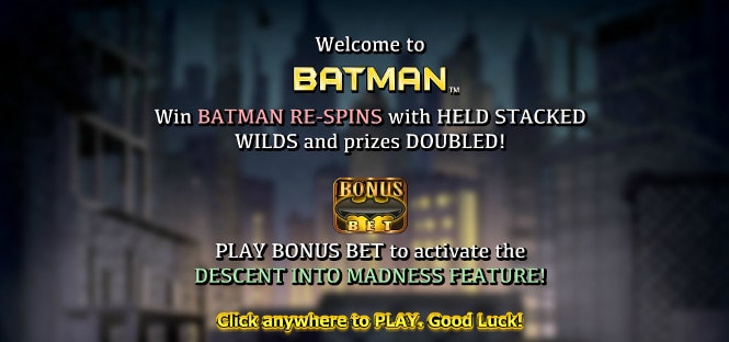 Игра Batman - респины и бонус тур The Descent into Madness