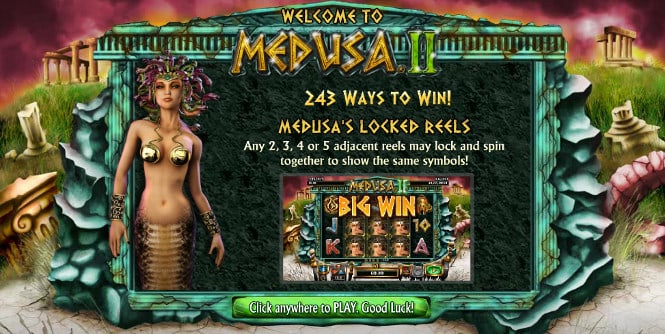 Medusa 2 - бонус тур Medusa’s Locked Reels