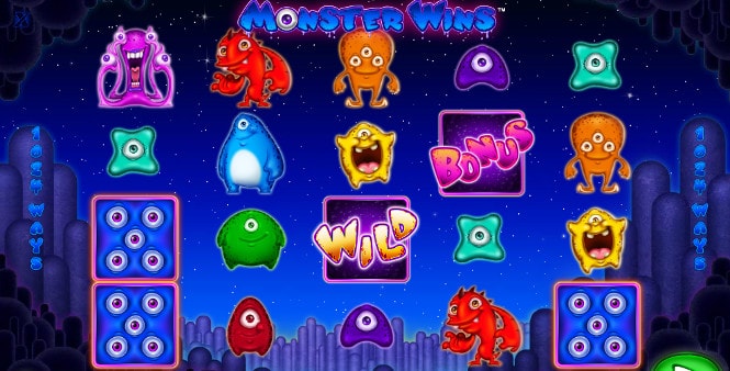 Игровой автомат Monster Wins - Монстер Винс