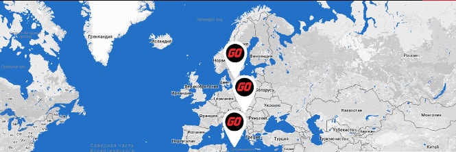 Офисы компании Play’n GO в Венгрии, Швеции и на Мальте