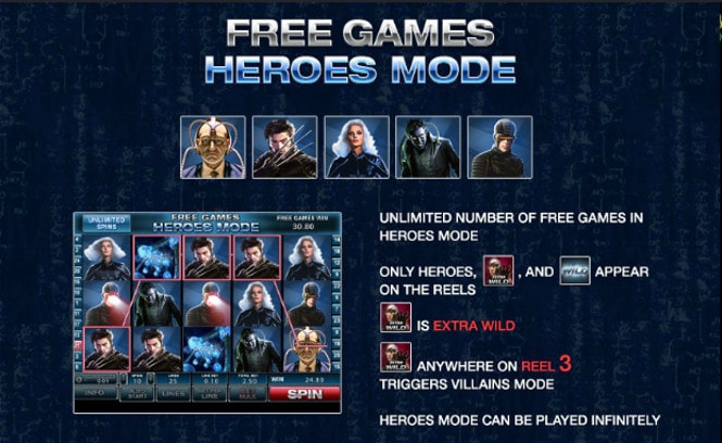 игра X-men - Heroes Mode Free Games
