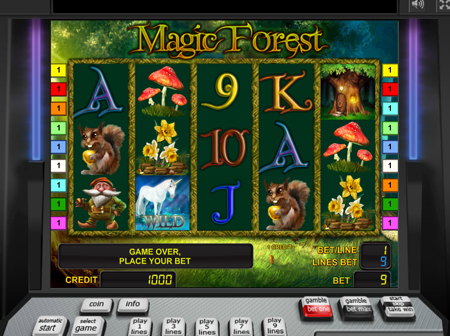 Ставок игровой автомат magic forest definitive edition мускоре