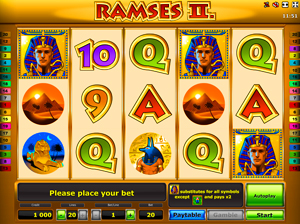 игровой автомат Рамзес 2